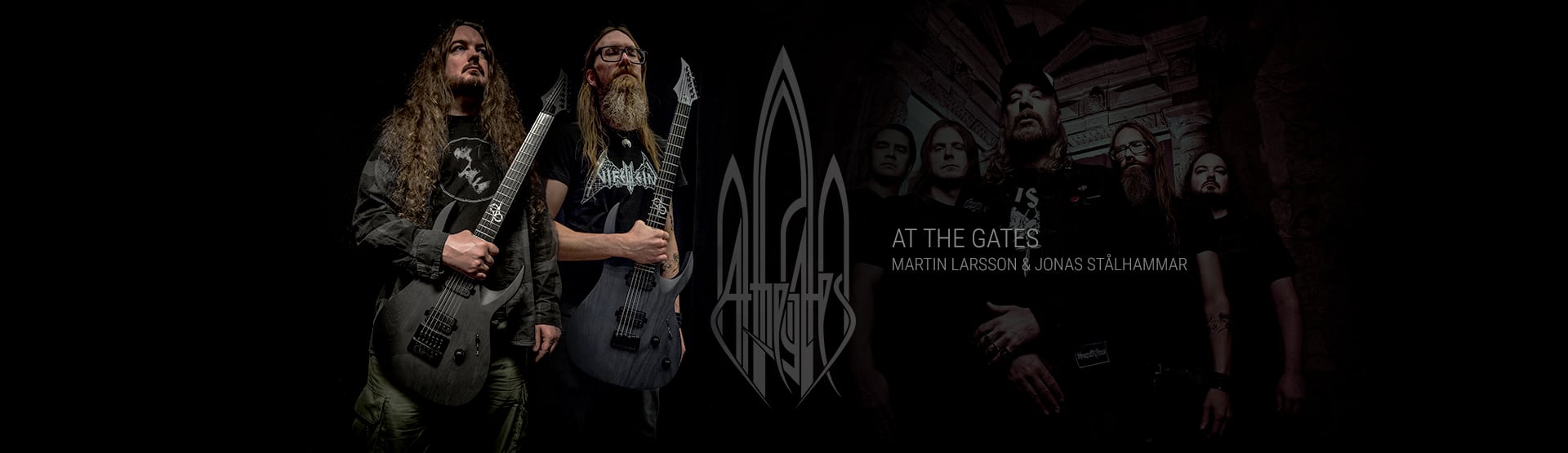 at the gates solar guitars