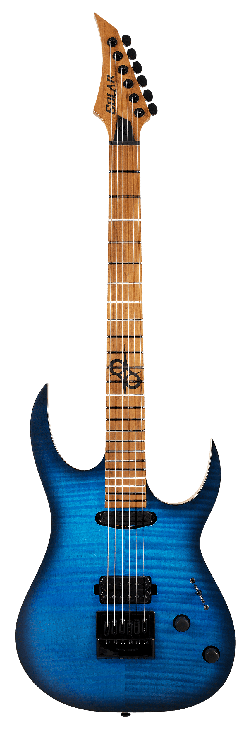 solar guitar blue